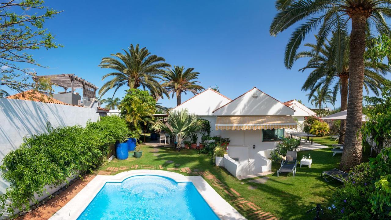 La Villa Calypso - Vivienda Vacacional Con Piscina Privada ماسبالوماس المظهر الخارجي الصورة